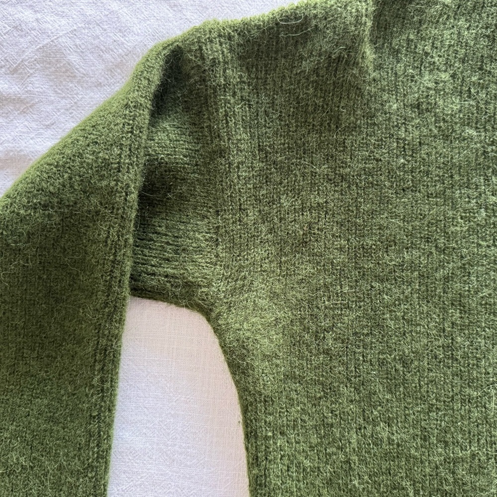 Sezane - Gaspard Cardigan - Medium - Perfect Green - Picture 3 of 10
